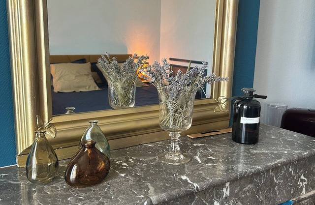 Large luxury room at Clos de Bigos, family-run AOC Margaux Artisan vineyard