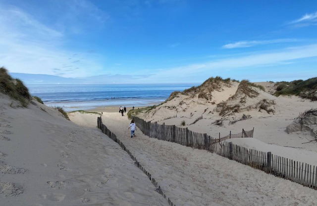 Large new apartment (72m2) 200m from the beach and dunes.