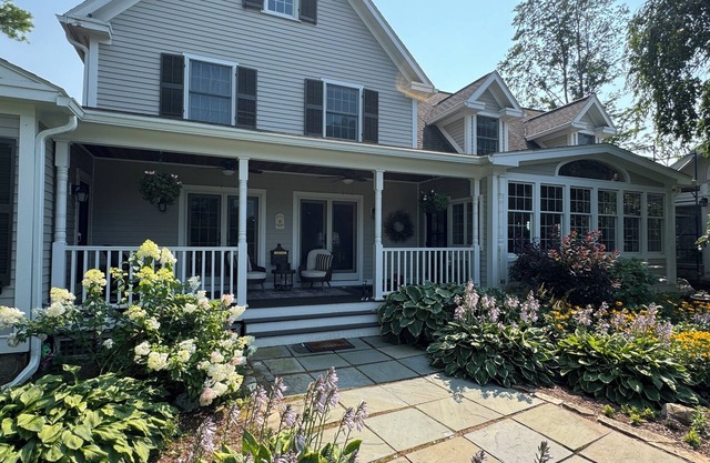 Large open floor plan. Private yet close to everything. Lovely meadow views