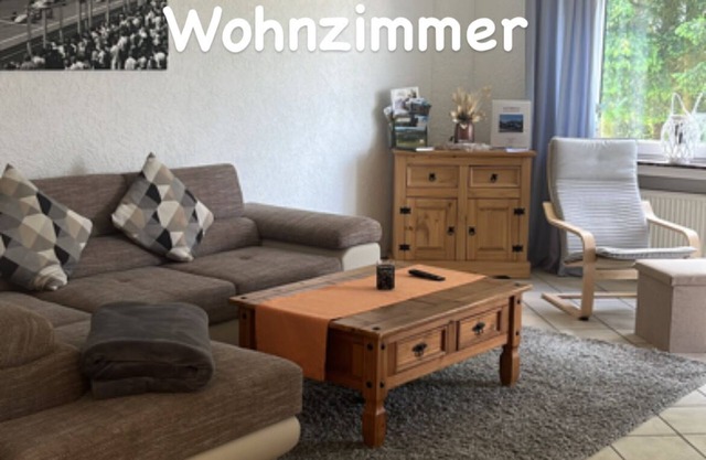 Large vacation apartment with balcony near the Nürburgring in the climatic health resort of Kelberg