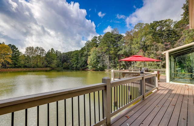 Lawrenceville Gem w/Boat Dock on Private Lake!