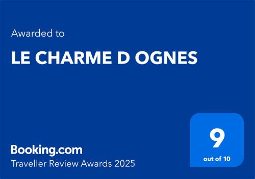 LE CHARME D OGNES
