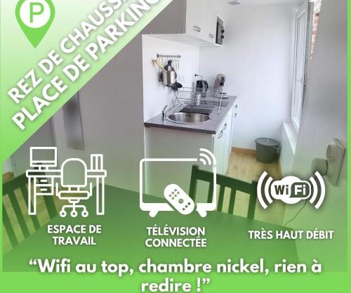 Le petit Château Avesnois - Studio en rez-de-chaussée