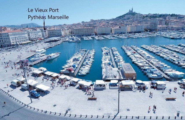 Le Pythéas Vieux Port*, quiet stay on the Old Port and its activities