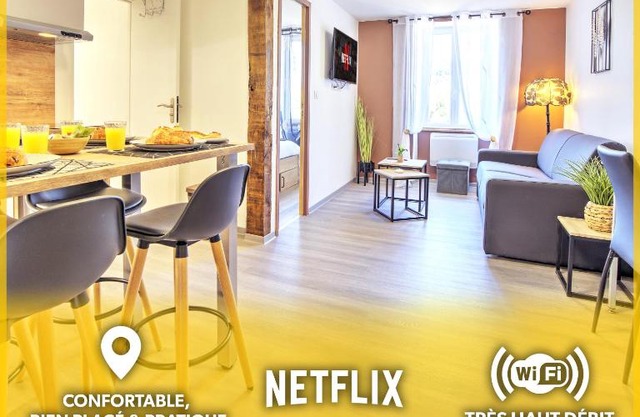 Le Sabot - Netflix/Wi-Fi Fibre/Terasse - 4 pers