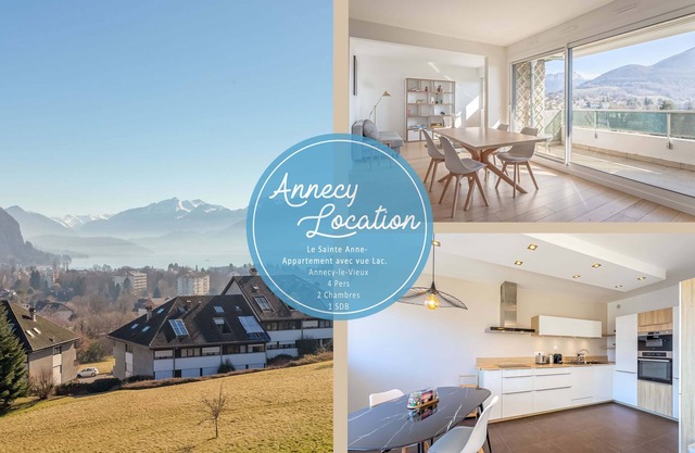 Le Sainte Anne- appartement avec vue Lac.