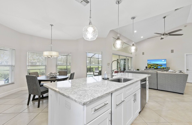 Lely Resort, 3 bed, golf course home Includes Players Club and Spa