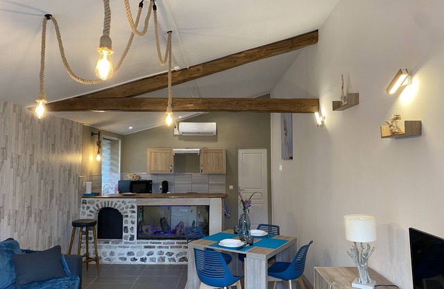 Les 4 seasons, magnificent accommodation with terrace and garden