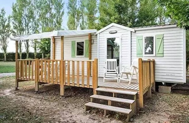 Les Fontaines Campsite* - Mobile home Comfort 3 rooms 4 people