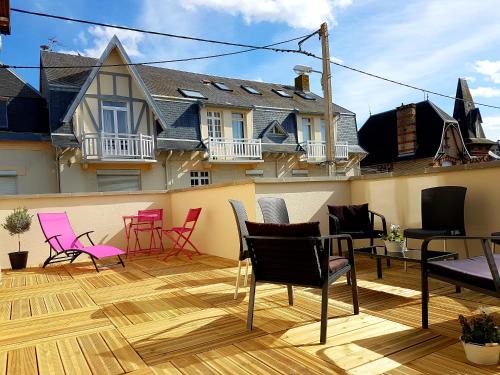 LES FRUITS DE MER, terrasse sud, parking gratuit, calme et tout à pied