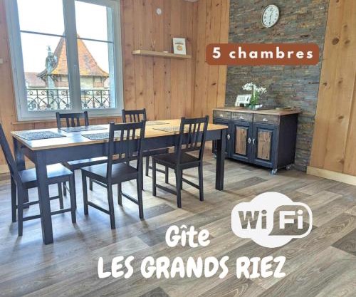 Les Grands Riez - logement à la campagne