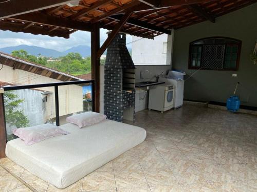 Linda Casa/Terraço na praia