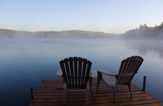 Little Trout Lake Cabin on the pristine Wabana Chain: Views, Wooded, Bunkhouse