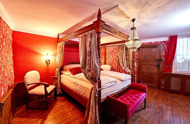 Live like a knight and a noble lady in a medieval home
