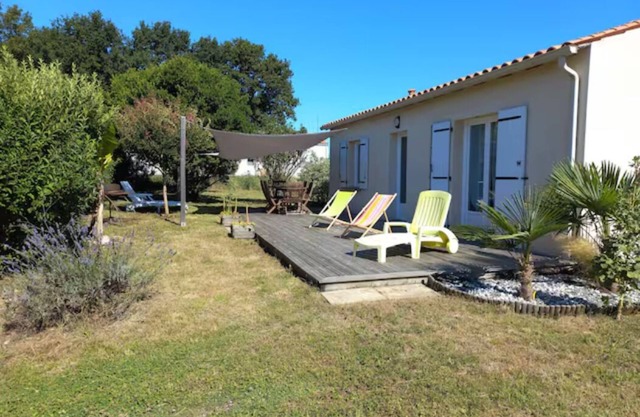 Location Maison 60 m2 Avec Jardin Proche Plages Meschers Royan