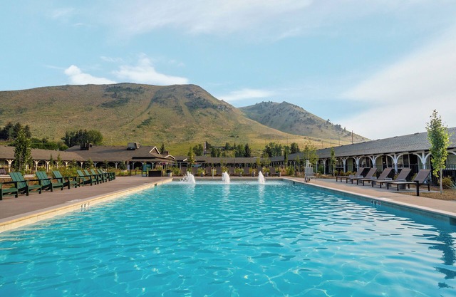 Lodge-Style Property with Relaxing All-Season Pool, Hot Tubs, Outdoor Fire Pits!