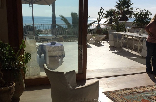 Loft right on the beach with magnificent view