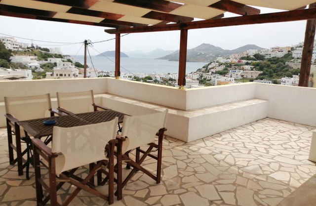 LOOBY'S at Christos Leros, a Cycladic Style Katoikia with breathtaking views