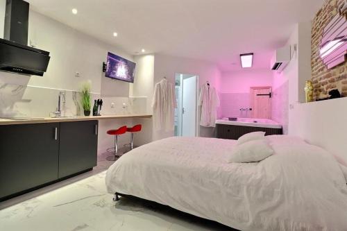 Love Room avec Jacuzzi Privatif Évasion Romantique à Castelsarrasin