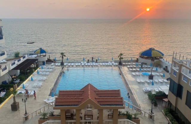 Lovely and calm balcony view chalet