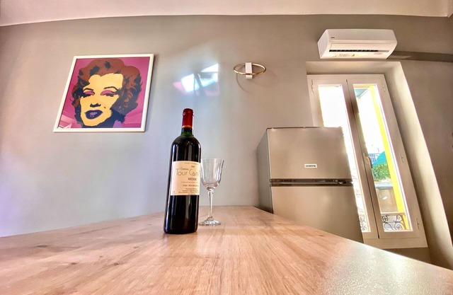 Lovely and sunny loft heart of Nice with A/C!