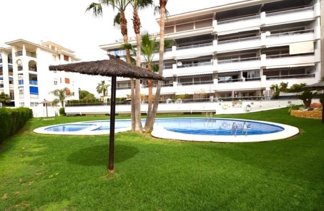 Lovely apartment with sea view at 200 meters from beach and promenade in Albir