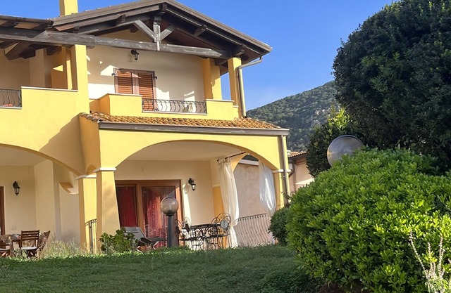 Lovely house with garden in the deep south of Sardinia.
