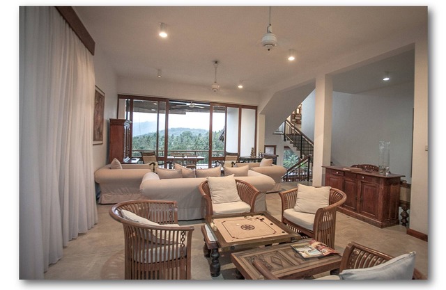 Luxary villa with live-in cook, staff, & visiting massage therapist