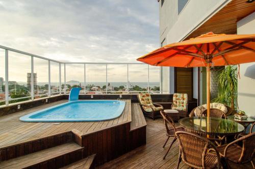 Luxo Vista Mar c/Piscina Privativa em PenhaXG5062