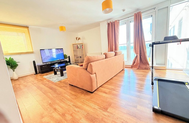 Luxurious two bedroom with en-suite bathroom with a running machine included.