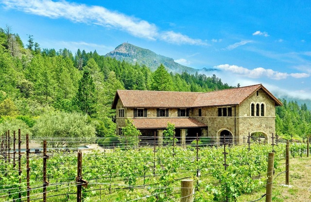 Luxury 38-Acre Napa Estate with Pool, Vineyard Views & Fire Pit