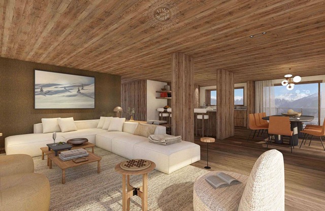 Luxury apartment in Courchevel 1850 center