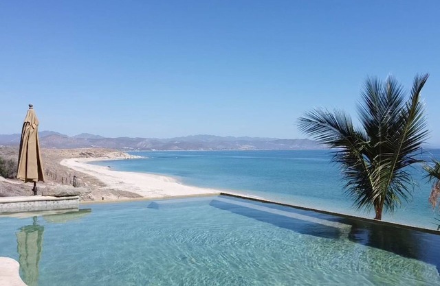 Luxury Beachfront Gem ~ Panoramic Sea Views ~ Heated Pool