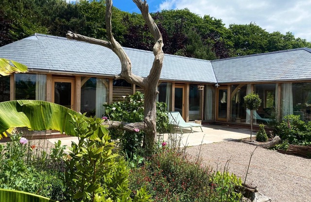 Luxury detached bungalow with open countryside views