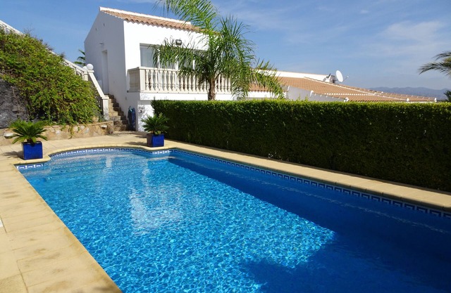Luxury villa on private property with beautiful sea views