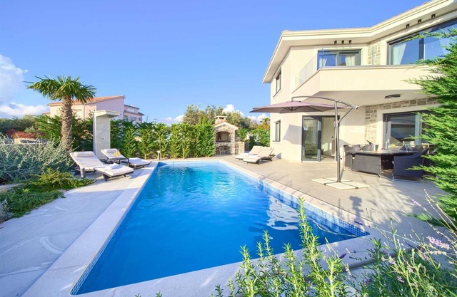 Luxury Holiday house ADELLA with a sea view