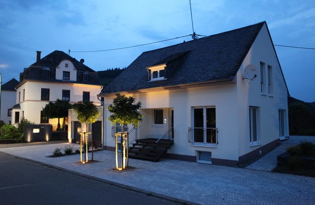 Luxury house near the Moselle, directly on the Moselle cycle path, close to vineyards,