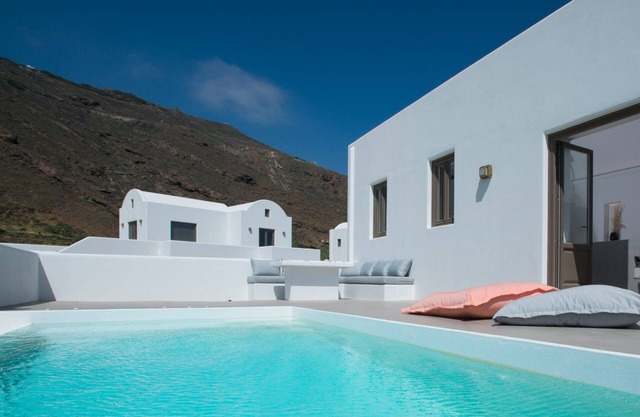 Luxury Santorini Villa | Villa Deluxe Suite | Private Pool | Sea View |.