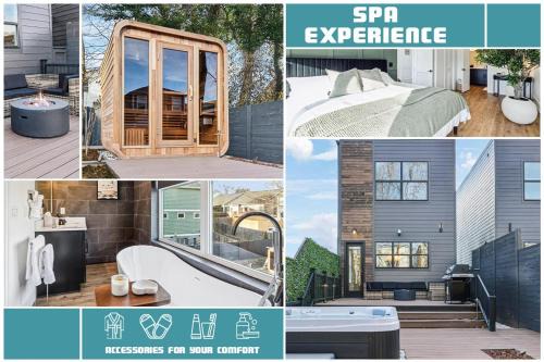 Luxury Spa Retreat Sauna, Hot Tub & Fire Pit