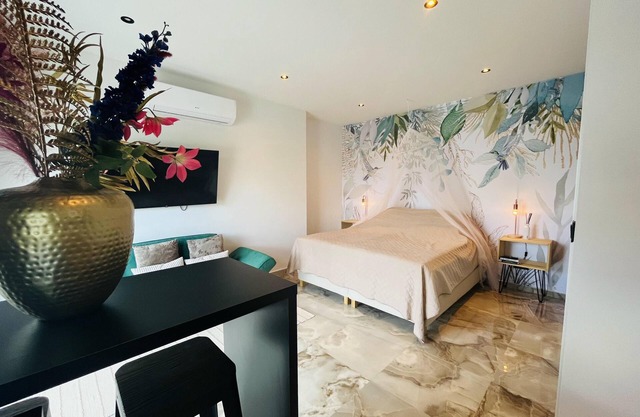 Luxury studio with private jacuzzi near beaches