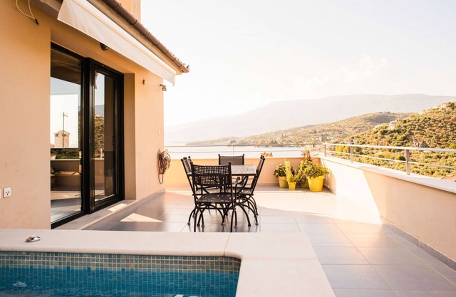Luxury Villa for 8 Persons in Afissos, Pelion - Unwind in Style with Breathtaking Sea Views!