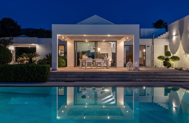 Luxury villa in Kos Island with a private pool and garden