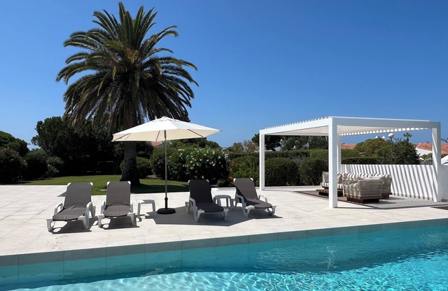 Luxury Villa in Carvoeiro with Heated Pool, Distant Sea Views and Large Garden