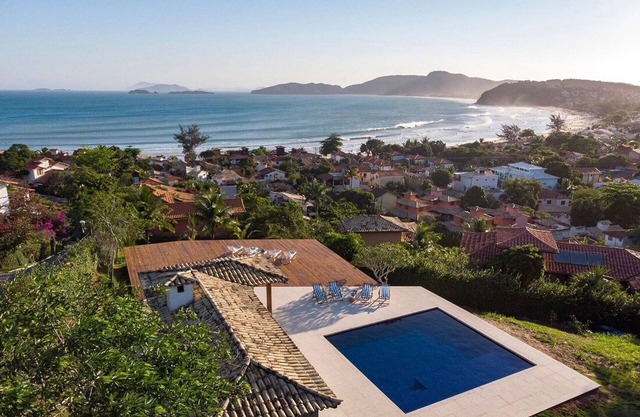 Luxury villa with panoramic view in Búzios - Buz003