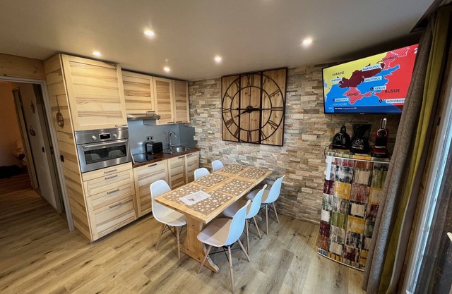 ⛷Ma toute belle pépite, Pied des pistes, Piscine&Sauna, golf, résidence 4*