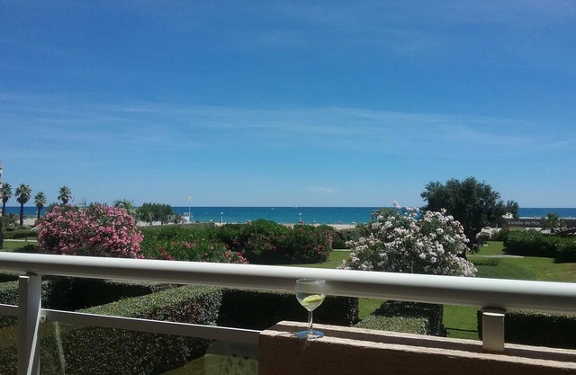 Magnificent sea views just steps from the beach