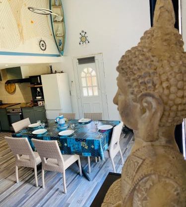 Maison à 350 m de la plage animaux bienvenus