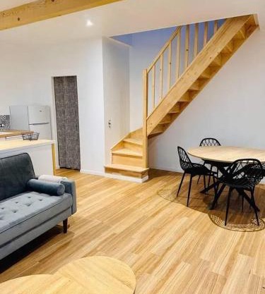 Maison confortable proche de Barbezieux - 50 m² avec jardin partagé