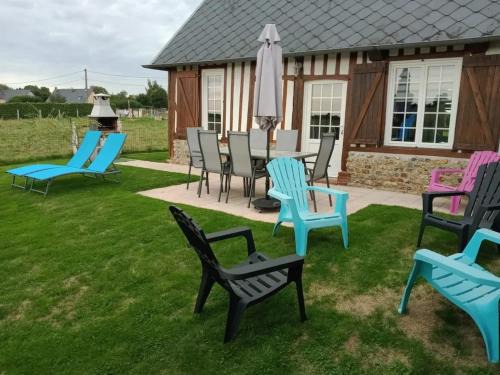 Maison conviviale à Épreville-en-Lieuvin avec jardin