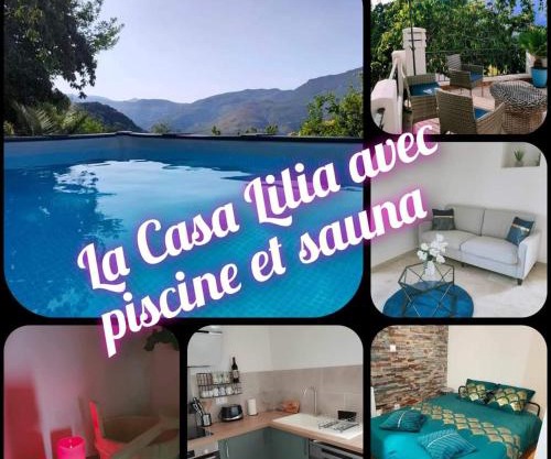 Maison Corse avec piscine et sauna - La Casa Lilia
